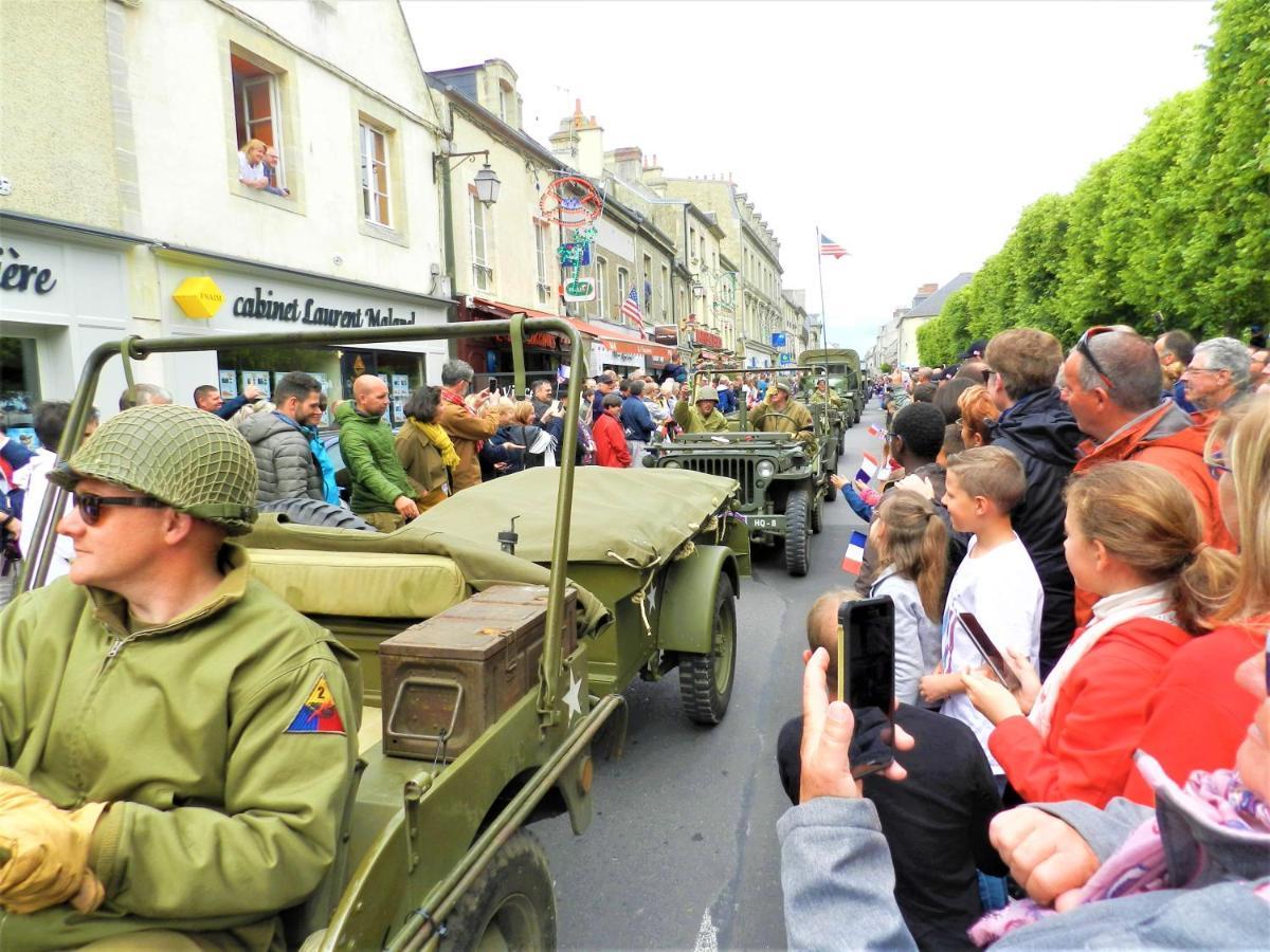 Maison Des Pommiers - Bord De Mer Et Campagne Port-en-Bessin-Huppain Bagian luar foto