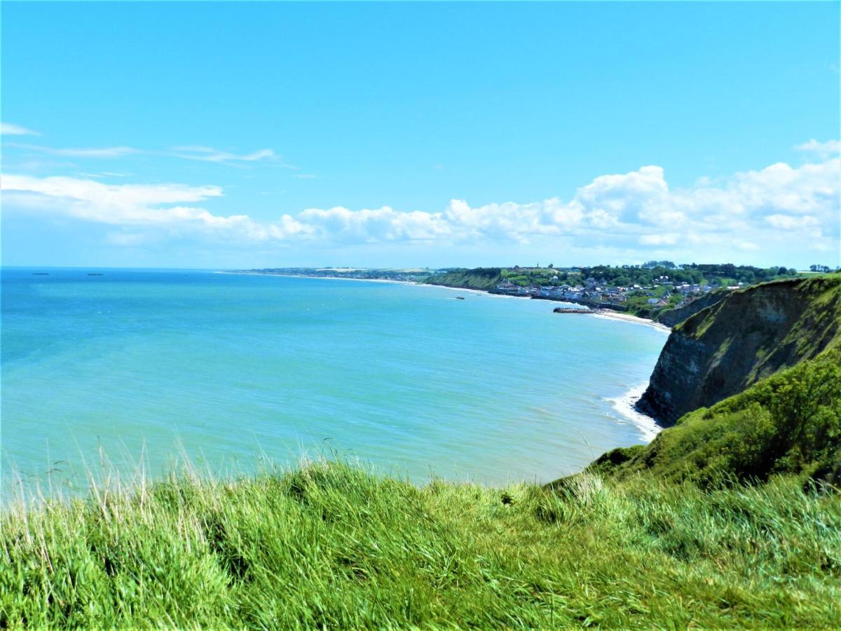 Maison Des Pommiers - Bord De Mer Et Campagne Port-en-Bessin-Huppain Bagian luar foto